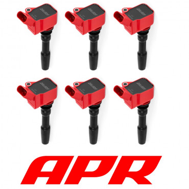 APR Red Ignition Coil Pack 2.9/3.0TFSI AUDI S4/RS4 B9 & AUDI S5/RS5 B9
