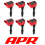 APR Red Ignition Coil Pack 2.9/3.0TFSI AUDI S4/RS4 B9 & AUDI S5/RS5 B9