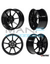 AUTEC ClubRacing Flow Forming Tech Wheels Set 19x8,5 5x112 ET40 Black Gloss - VW Golf 7 / VW Golf 8 / Seat Leon 5F / AUDI A3 8V / AUDI TT 8S