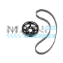 ALPHA COMPETITION Crank Pulley Kit For S3 8P / Golf 5 GTI / Golf 6 R / Leon 1P Cupra 2.0 TFSI EA113