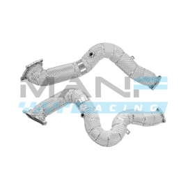 ALPHA COMPETITION Downpipe Com Proteção Térmica AUDI RS6 C7 / RS7 C7 4.0TFSI