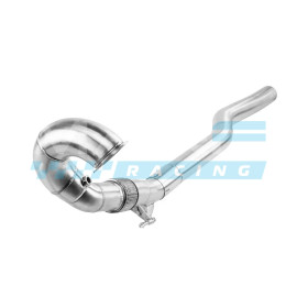 ALPHA COMPETITION DECAT DOWNPIPE 3.5'' (90mm) 2.0 TSI EA888.3 AUDI S3 8V / TTS 8S / LEON 5F CUPRA 4X4 / VW GOLF 7 R / GOLF 7.5R