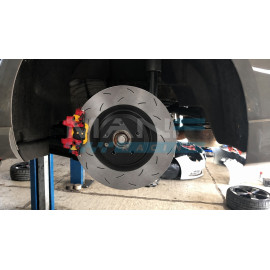 DBA Rear 356x22mm Brake Disc Upgrade Kit AUDI S3/RS3 8V / TTS 8S / TTRS 8S / VW Golf 7 R / LEON 5F CUPRA 4 (4WD Models)