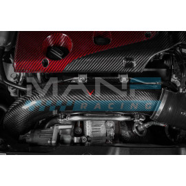 EVENTURI CARBON FIBER TURBO INLET TUBE V3 HONDA CIVIC TYPE R FK8