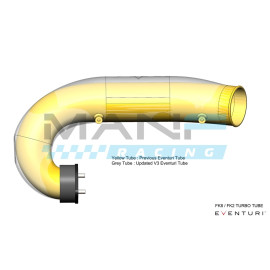 EVENTURI CARBON FIBER TURBO INLET TUBE V3 HONDA CIVIC TYPE R FK8