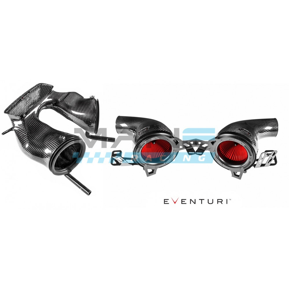 EVENTURI CARBON FIBER INTAKE SYSTEM PORSCHE 911 991.1 / 991.2 TURBO / TURBO S