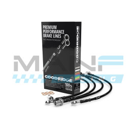 GOODRIDGE Stainless Steel Brake Line Kit VW GOLF 6 GTI (Rear Caliper With Female Thread)