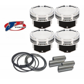 JE Pistões Forjados VAG 2.0 TSI EA888.3 AUDI S3 8V / TT 8S / TTS 8S / SEAT LEON 5F / SKODA OCTAVIA 5E / VW GOLF 7 GTI / GOLF 7.5 GTI / GOLF 7 R / GOLF 7.5R (KIT DE 4)