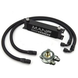 MANF RACING Kit Radiador de Óleo com Termóstato (Universal)
