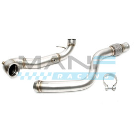 MANF RACING Decat Downpipe for A45 / CLA 45 AMG