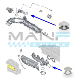 MANF RACING Kit Eliminar Valvula EGR + Radiador EGR BMW 2.0 Diesel B47