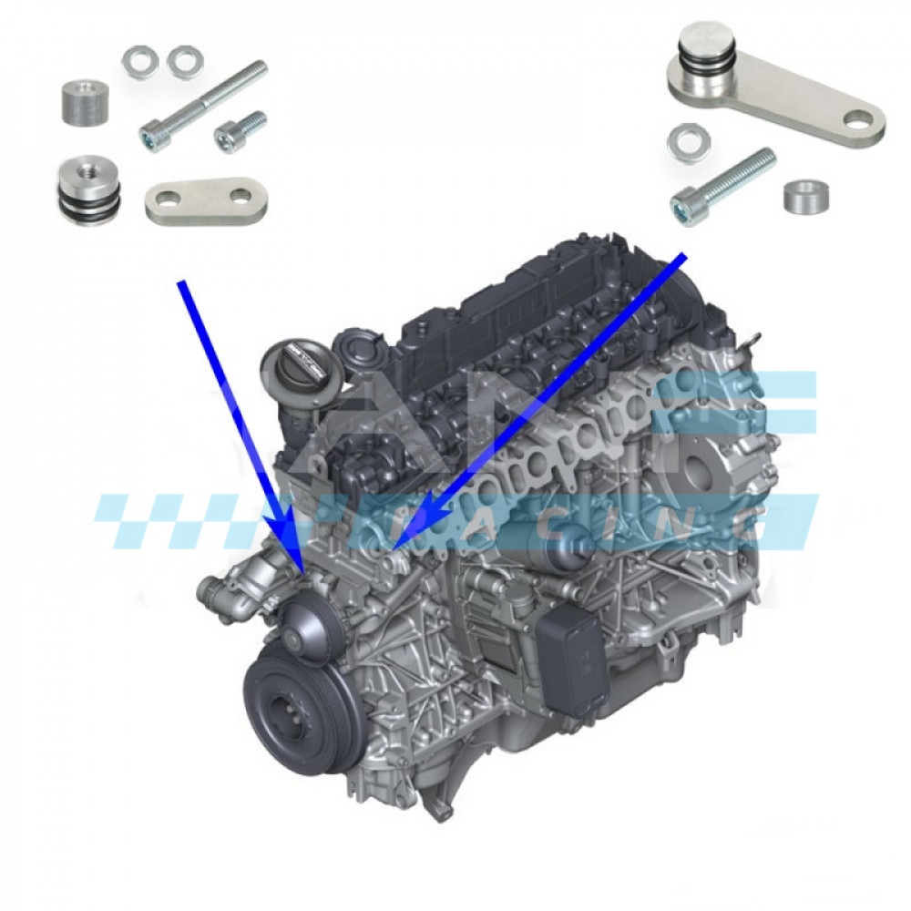Kit De Réparation Vanne EGR + Refroidisseur Pour BMW Diesel 3.0 N57N N57Z - Avec Plaques Et Joints