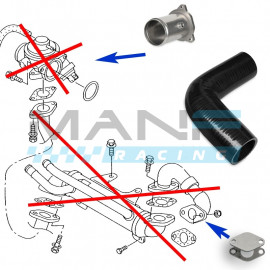 MANF RACING Kit Eliminação EGR 1.9/2.0TDI VAG AXR BKC BKD BLT ASZ