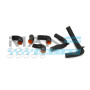 MISHIMOTO INTERCOOLER PIPE KIT 1.8/2.0 TSI EA888.3 AUDI A3 8V / S3 8V / TT 8S / TTS 8S / SEAT LEON 5F / SKODA OCTAVIA 5E / VW GOLF 7 GTI / GOLF 7.5 GTI / GOLF 7 R / GOLF 7.5R (BLACK PIPE KIT)