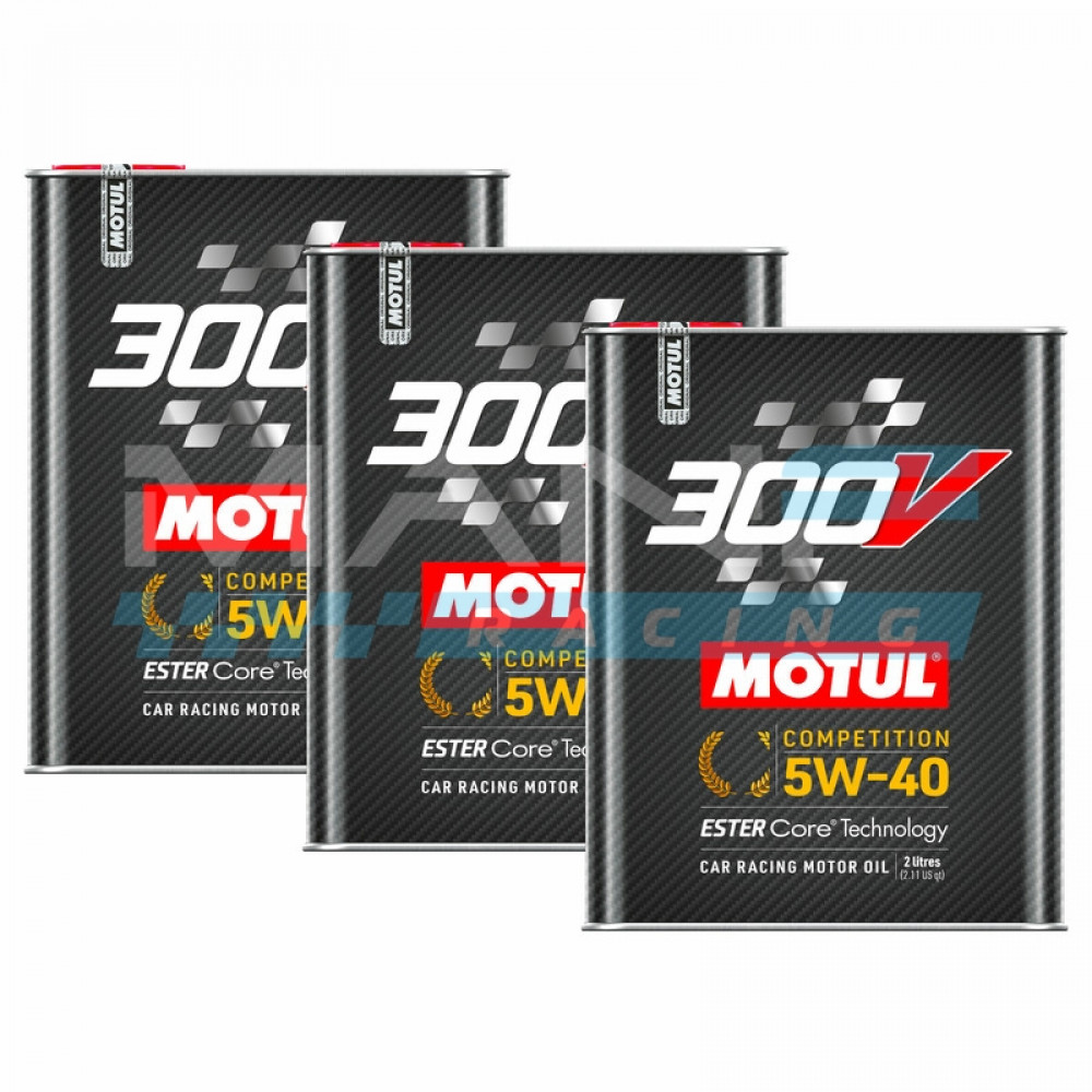 MOTUL NOVO 300V Competition 5W40 Pack (3 x 2L)