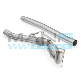 RM MOTORS Downpipe With Cat VW Golf 7 R / SEAT LEON 5F CUPRA 4 DRIVE / AUDI S3 8V 2.0TSI EA888.3