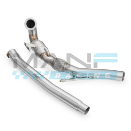 RM MOTORS Downpipe With Cat VW Golf 7 R / SEAT LEON 5F CUPRA 4 DRIVE / AUDI S3 8V 2.0TSI EA888.3