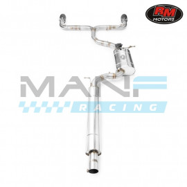 RM MOTORS 76MM VALVETRONIC CATBACK EXHAUST SYSTEM VW GOLF 7/7.5 GTI / SEAT LEON 5F CUPRA