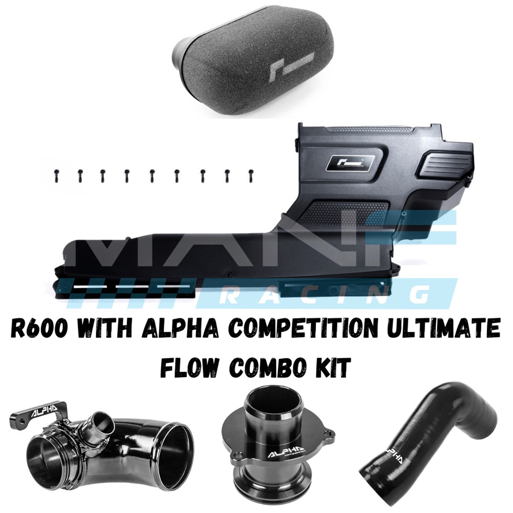 RACINGLINE R600 & ALPHA COMPETITION ULTIMATE FLOW COMBO KIT 1.8/2.0TSI EA888 GEN 3 (Filtro Esponja)