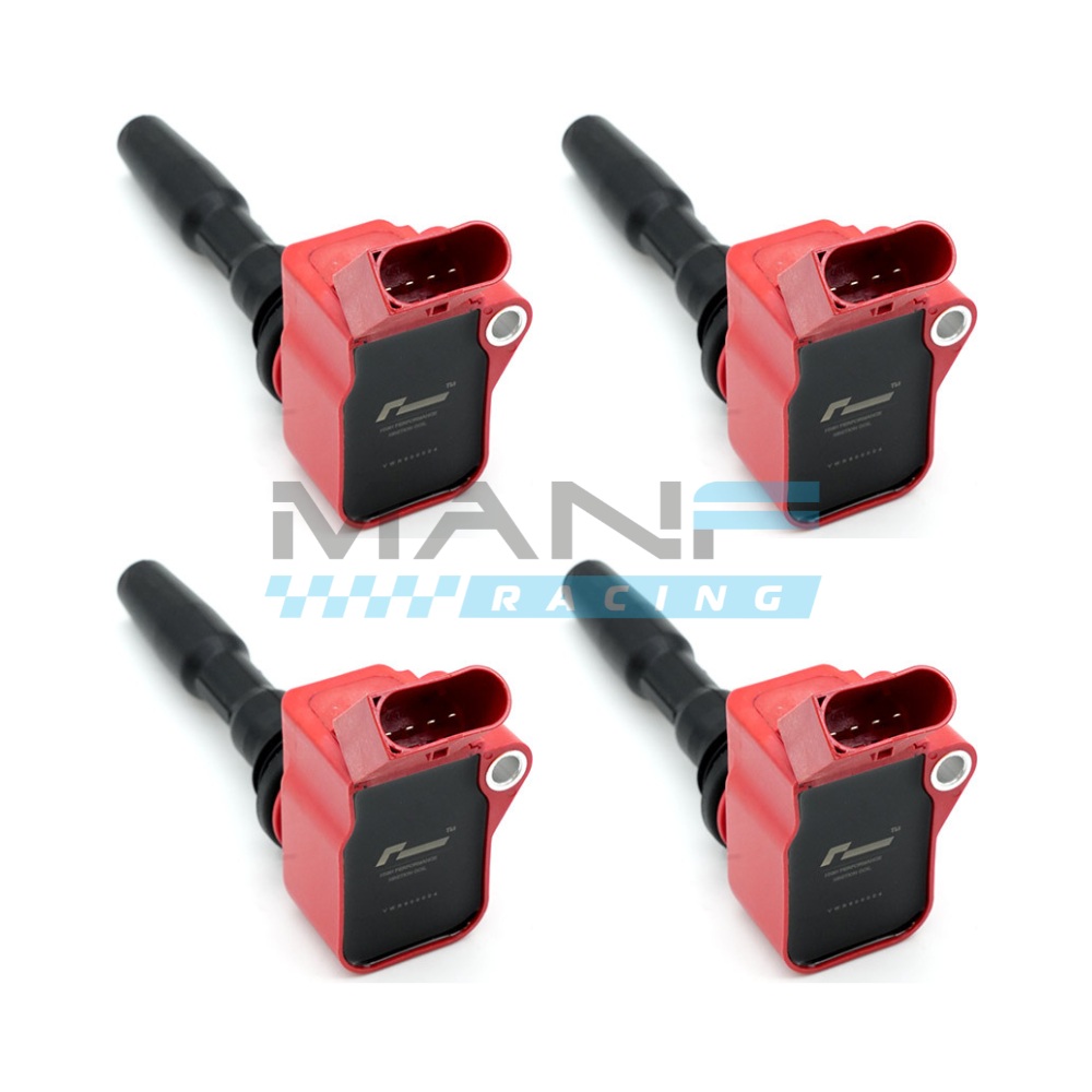 RACINGLINE High Performance Ignition Coil Pack Red VW Golf 7/7.5 GTE 1.4 Plug-In Hybrid