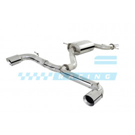 XFORCE 3" Cat-Back System with Varex Muffler VW GOLF 6 GTI / VW SCIROCCO R